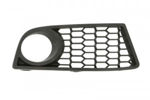 Grila bara fata dreapta potrivit BMW Seria 1 (F20), 1 (F21) 2010-2015 - cu locas proiectoare, plastic