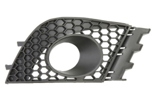 Grila bara fata Dreapta potrivit SEAT IBIZA III 2002-2009 2006-2009 - (cu orificii proiector ceata, negru)