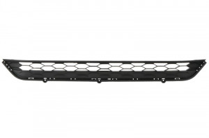Grila bara fata mijloc superior, plastic, negru potrivit VW TIGUAN dupa 2007 dupa 2016