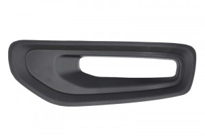 Grila bara fata stanga/dreapta superior, 2 buc. set, cu locas lampa ceata, plastic, negru potrivit RAM TRUCK RAM V 05.18- - Img 1