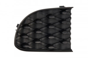 Grila bara fata Stanga negru potrivit ABARTH 500 / 595 / 695, 500C / 595C / 695C; FIAT 500 dupa 2016 dupa 2015