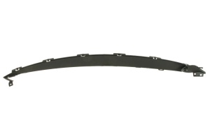 Grila bara fata stanga potrivit Tesla MODEL X 2015-2021 - plastic, negru, Inferior, Fisie grila