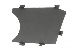 Grila bara Stanga interior, cu locas proiector, plastic, negru potrivit BMW 5 F10, 5 F11 2009-2017 2009-2013