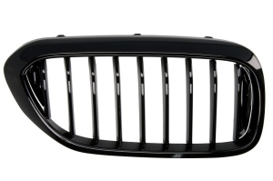 Grila radiator Dreapta negru lucios potrivit BMW 5 G30, F90, 5 G31 1.6-4.4 dupa 2016