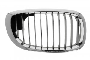 Grila radiator Dreapta potrivit BMW 3 (E46) 1.6-3.2 1997-2007 2003-2006 - (convertibil; versiune coupe, crom/negru)
