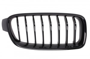 Grila radiator Dreapta potrivit BMW 3 (F30, F80), 3 (F31) 1.5-3.0H 2011-2019 pana in 2015 - (pachet M, negru)