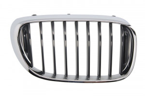 Grila radiator Dreapta potrivit BMW 7 (G11, G12) 2.0-6.6 2015-2019 - (crom/negru)