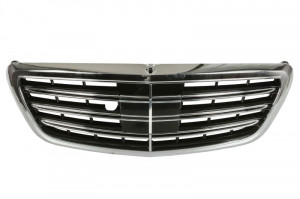 Grila radiator model AMG EN cu locas camera crom/negru lucios potrivit MERCEDES Clasa S W222, V222, X222 2.2DH-6.0 dupa 2013 2013-2017