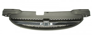Grila radiator potrivit CHEVROLET AVEO / KALOS; DAEWOO KALOS 1.2/1.4/1.5 2002-2004 - (negru) - Img 2