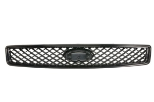 Grila radiator potrivit FORD FUSION 1.25-1.6D 2002-2012 pana in 2005 - (negru)