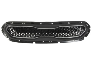 Grila radiator potrivit KIA NIRO I DE 2016-2018 - (cadru cromat; negru)