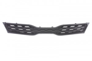 Grila radiator potrivit KIA RIO II, RIO III 1.1D-1.6 2005-2017 pana in 2014 - (Hatchback, negru)