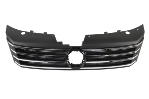 Grila radiator potrivit VW PASSAT B7 ALLTRACK, PASSAT B7 1.4-3.6 2010-2015 pana in 2014 - (crom/negru)