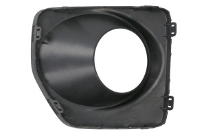 Grila ventilatie bara fata dreapta potrivit SUZUKI IGNIS III dupa 2020 - (cu orificii lampa ceata, negru) - Img 2