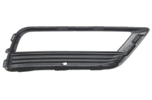 Grila ventilatie bara fata stanga potrivit VW GOLF 7 2012-2017 - (cu orificii lampa ceata, cu orificii senzor parcare, abs, negru lucios, R-LINE) - Img 2