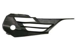 Grila ventilatie bara protectie fata stanga potrivit BMW 2 Active Tourer F45, F46 2018-2021 - (cu găuri proiector ceață, cu orificii senzor parcare, plastic, negru) - Img 2