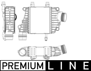 Intercooler potrivit JAGUAR F-PACE, XE, XF II, XF SPORTBRAKE 2.0D 03.15- - Img 1