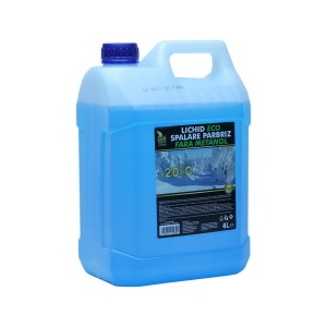 Lichid auto pentru spalare parbriz, Kraftmann, etanol, - 20 grade C, 4 l - Img 1