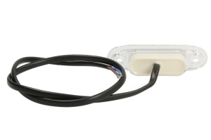 Lumina clarificare lumini stanga/dreapta, forma: oval, alb, LED, in relief, lungime cablu 500mm, 12/24V - Img 2