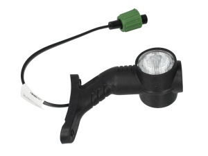 Lumina delimitare dreapta; SUPERPOINT III, portocaliu/rosu/alb, LED lungime cablu 250mm, 24V (conector: ASS2, SUPERPOINT III) - Img 1