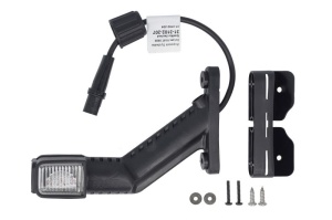 Lumina delimitare dreapta; SUPERPOINT IV, portocaliu/rosu/alb, LED, pe brațul lung, 12/24V - Img 1