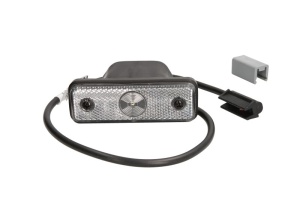 Lumina delimitare stanga/dreapta, alb, LED, lungime cablu 500mm, 12/24V - Img 1