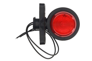 Lumina delimitare stanga/dreapta, rosu/alb, LED, lungime cablu 400mm, 12/24V - Img 2