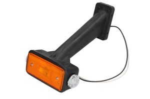 Lumina delimitare stanga, portocaliu/rosu/alb, LED lungime cablu 160mm, pe brațul lung, 24V - Img 3