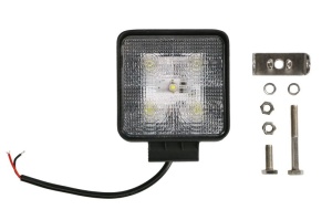 Lumina lucru (Epistar LED, 10-30V, 15W, 1200lm, numar elemente LED: 5x3W, inaltime: 110mm, latime: 110mm, adancime: 36mm) - Img 1