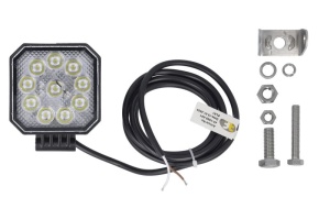 Lumina lucru (LED, 10/12/24/60V, 10W, 1000lm, numar diode: 10, adancime: 55mm, lumina dispersata; cu intrerupator) - Img 1