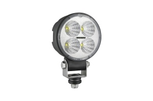 Lumina lucru (LED, 12/24V, 18W, 1500lm, numar elemente LED: 4, adancime: 72mm, diametru: 87mm, carcasa din aliaj; Conector AMP; unghiul de distributie a luminii 35 grade) - Img 1