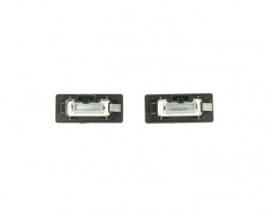Lumina numar inmatriculare (C5W/LED, 2 buc. set) potrivit AUDI A1 8X, A4 B8, A5 8T, A6 C6, A6 C7, A7 C7, Q5 8R, TT 8J; SKODA FABIA II, YETI 2004-2018 - Img 2