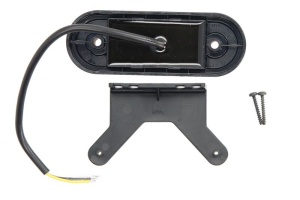 Lumini clarificare stanga/dreapta, portocaliu, LED, inaltime 41mm; latime 115mm; adancime 20mm, în relief, lungime cablu 220mm, cu cuier, 12/24V (cu functie de semnalizator lateral) - Img 2