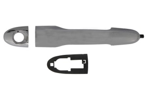 Maner exterior usa spate stanga potrivit Fiat 500 L dupa 2012 - crom