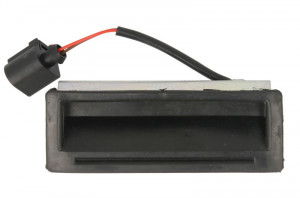 Maner haion Spate potrivit VW GOLF IV, SHARAN 7M, TRANSPORTER T5 1995-2009 - (exterior, cu gaura pentru incuietoare; negru)