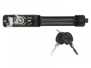 Maner usa Dreapta Fata potrivit VW PASSAT B3 1988-1993 - (cu cheie; exterior, cu incuietoare; negru) - Img 2