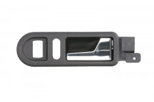 Maner usa fata dreapta interior, negru/crom VW BORA, GOLF IV intre 1997-2006 - Img 1