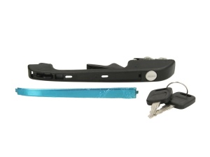Maner usa Fata Dreapta potrivit AUDI 100 C3 1.8-2.5D 1982-1991 - (cu cheie, extern, cu incuietoare, negru)