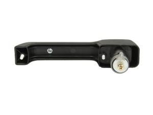 Maner usa Fata Dreapta potrivit FIAT UNO 0.9-1.9D 1983-2006 - (cu cheie, extern, cu incuietoare, negru) - Img 2