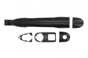 Maner usa Fata/Spate Dreapta/Stanga potrivit RENAULT CLIO III, CLIO III/HATCHBACK, MODUS 1.2-2.0 dupa 2004 - (extern, negru)