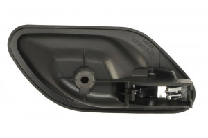 Maner usa Fata/Spate Stanga interior, crom/negru potrivit BMW Seria 5 E39 2.0-4.9 1996-2004 - Img 2