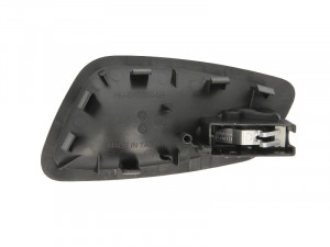 Maner usa fata/spate stanga interior, negru/crom, BMW Seria 3, X5, X6 intre 2004-2014 - Img 2