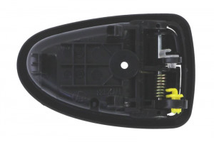 Maner usa fata/Spate Stanga interior, negru potrivit HYUNDAI ACCENT II 1.3-1.6 2000-2005 - Img 2