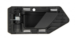 Maner usa fata stanga potrivit CITROEN BERLINGO; PEUGEOT PARTNER, PARTNER SPACE 1996-2008 - interior, negru