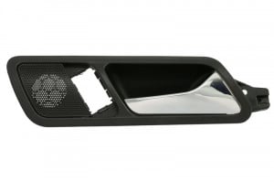 Maner usa spate dreapta potrivit VW PASSAT B6 2005-2010 - (interior, negru/crom)