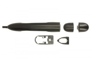 Maner usa Stanga/Dreapta Fata potrivit RENAULT ESPACE IV Ph I, LAGUNA II, VEL SATIS 2001-2009 - (exterior; negru)