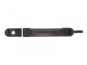 Maner usa Stanga Fata potrivit FORD FIESTA V, FUSION JU 2001-2012 - (exterior, cu gaura pentru incuietoare; negru) - Img 2