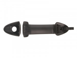 Maner usa Stanga Fata potrivit FORD FIESTA VI 2008-2013 - (exterior, cu gaura pentru incuietoare; negru/grund) - Img 2