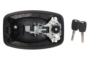 Maner usa Stanga Fata potrivit PEUGEOT BOXER 2006-2014 - (cu cheie; exterior, cu incuietoare; negru) - Img 2