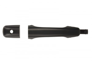 Maner usa Stanga Fata potrivit VOLVO C30, S40 II, S80 II, V50, V70 III, XC60 I, XC70 II 2004-2017 - (exterior, cu gaura pentru incuietoare; textura neagra)